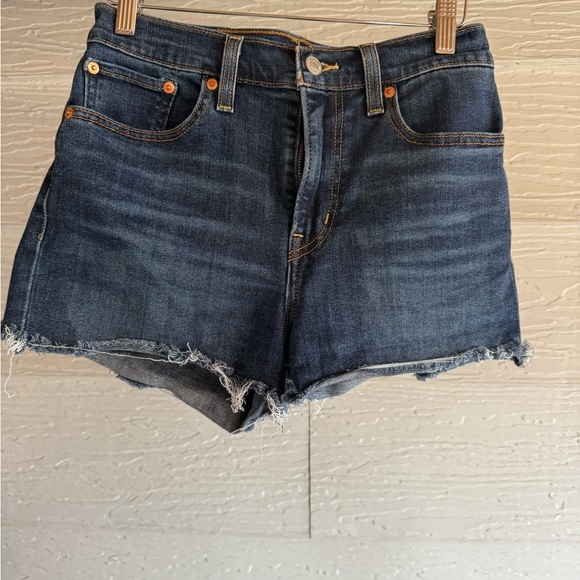 Levi's Pants - Levi's Dark Blue Jean Shorts